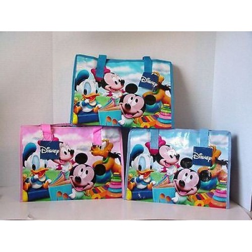 Disney Tote Bag Mickey Mouse & Friends #1 Dark Blue