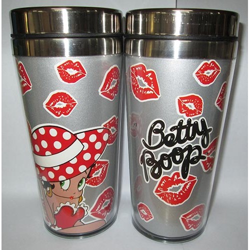 Betty Boop Dots Double Wall Travel Mug