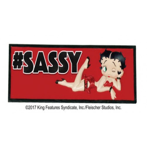 Betty Boop Free Standing Desk Sign Sassy Design