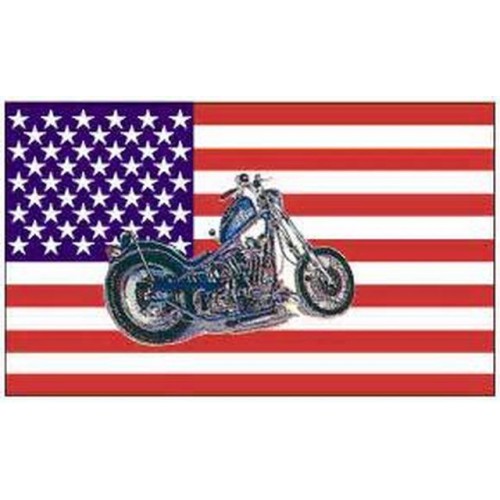 Retro Motorcycle American Flag Hamlet English Printing - Temu Australia